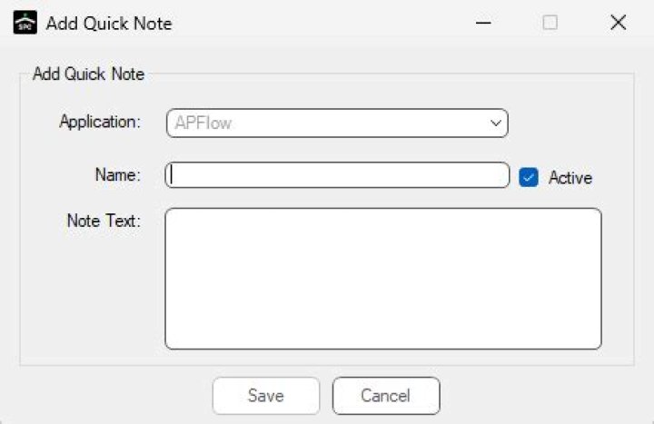 quick notes tab