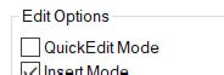 QuickEditMode