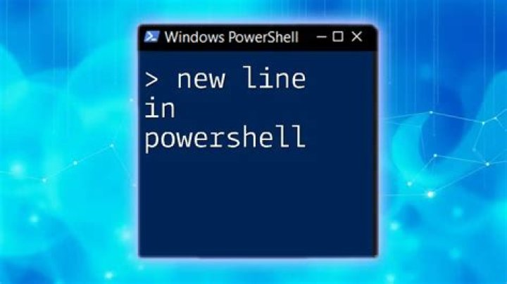 Read file line by line in PowerShell