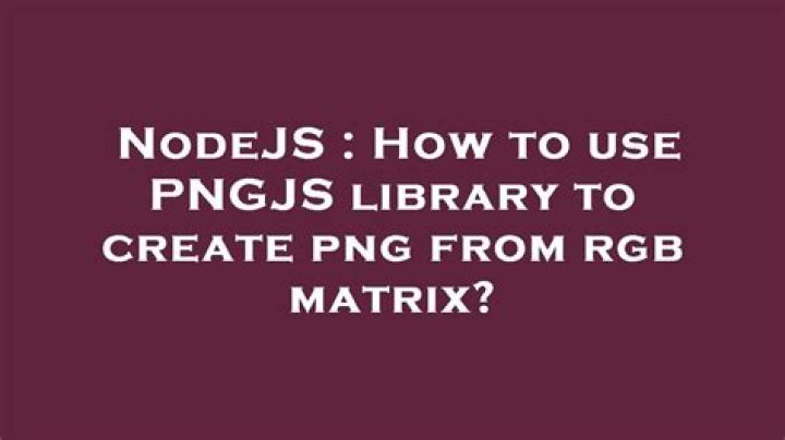 Read Image from Buffer with pngjs