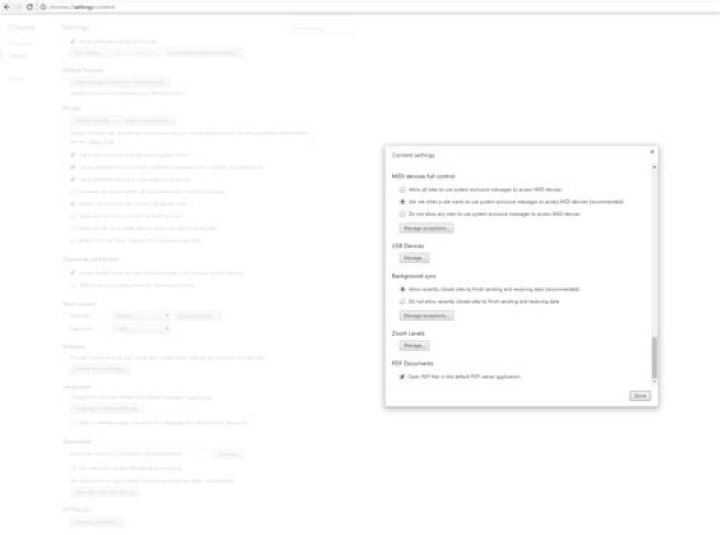 Stop PDFs from displaying inside Google Chrome