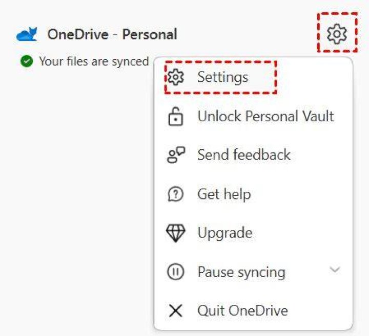 sync network drive with onedrive