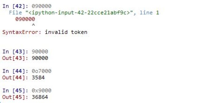 SyntaxError invalid token