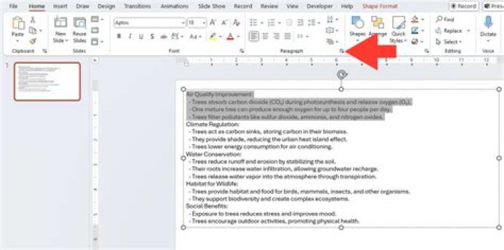 Tab key does not indent in Powerpoint 2010