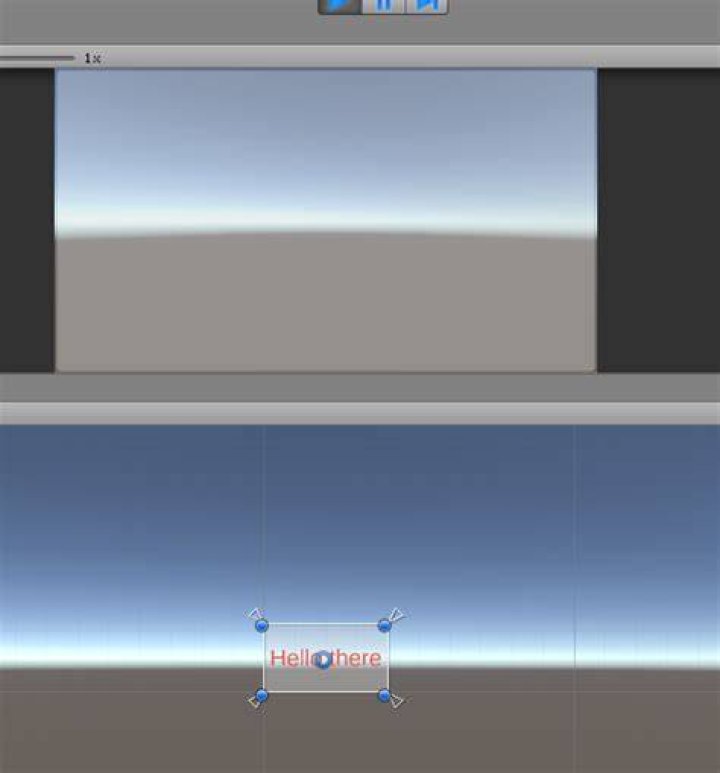 TextMeshPro Text Object is not visible in unity gameView