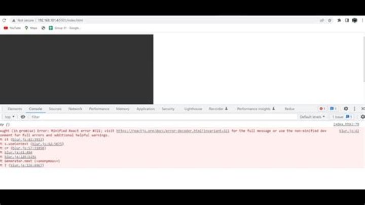 useEffect Error: Minified React error #321 (GTM implementation instead of google analitycs)