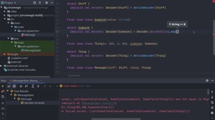 Using Circe to decode Json String