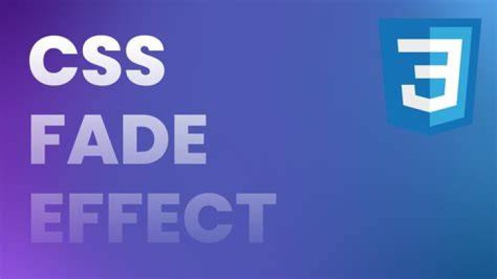 Using CSS for a fade-in effect on page load