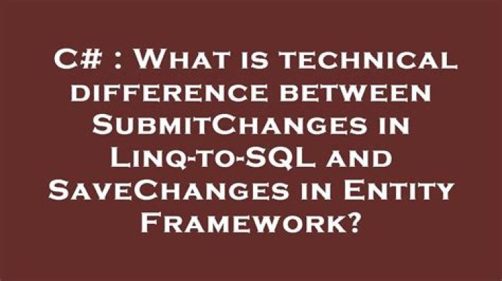 Using SubmitChanges to create a LINQ Transaction