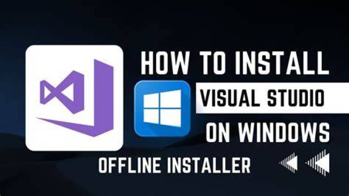 Visual studio install offline installer with no network