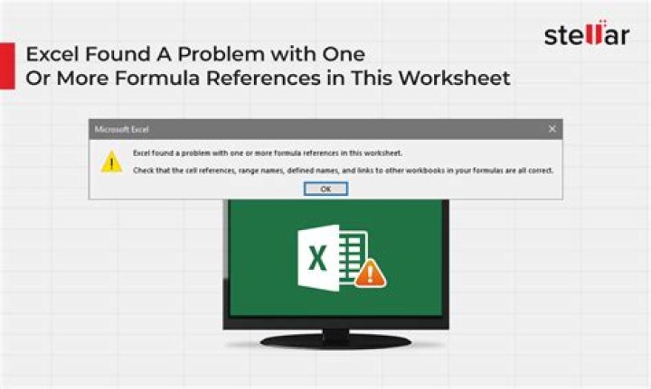 What causes Excel to raise an error about 