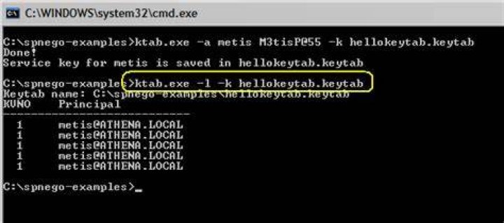 What is a keytab exactly?