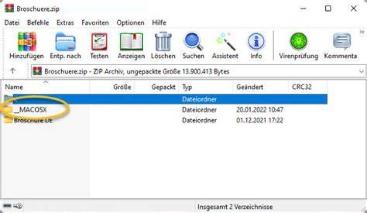 What is __MACOSX folder?