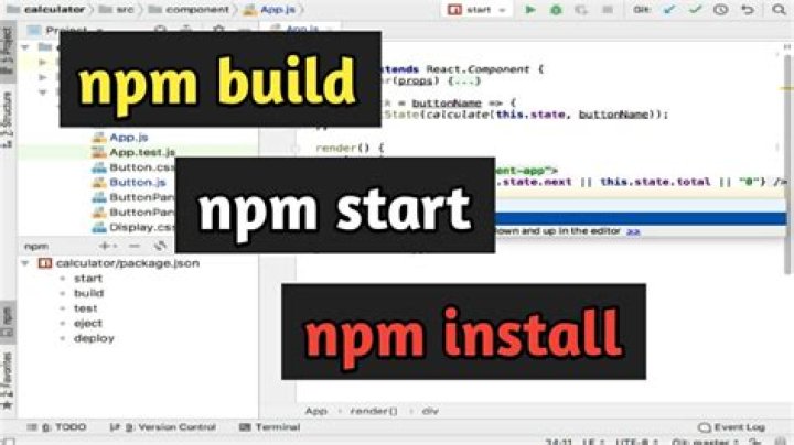What is the difference between npm install and npm run build?