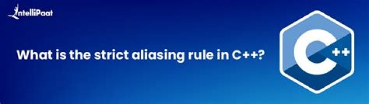 What is the strict aliasing rule?