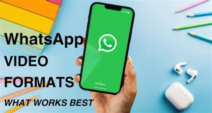 Whatsapp video format support