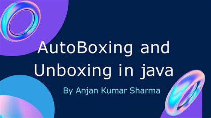 Why do we use autoboxing and unboxing in Java?