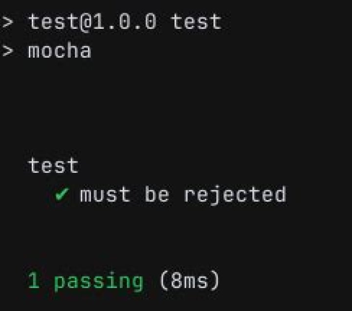 Why is my chai-as-promised rejected method not working?