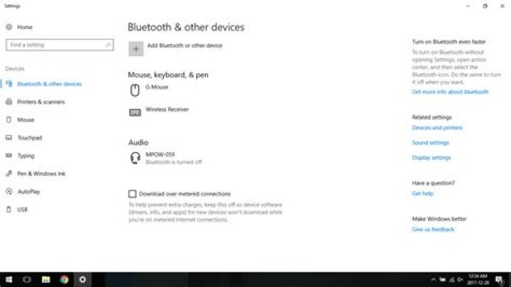 Windows 10 - Bluetooth turned off and now can't be turned back on - 