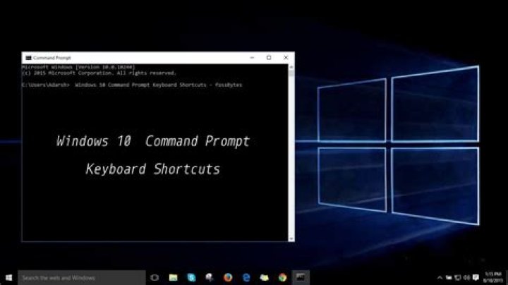 Windows 10 Shortcut to open new CMD Window