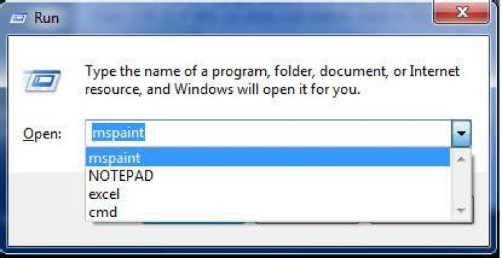 Windows 7 how to purge entries in Run command window