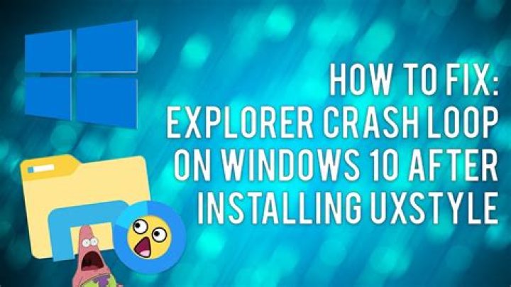 Windows Explorer stuck in a crash loop with Windows completely unusable (even in Safe Mode)